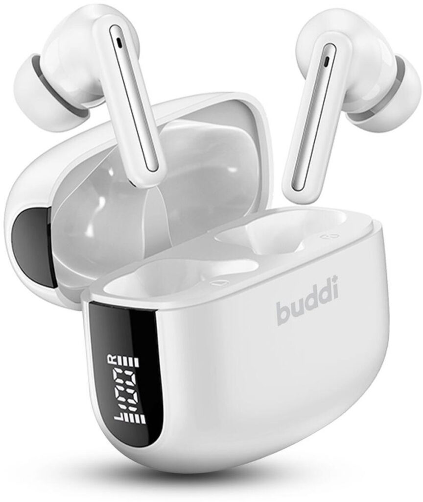 Buddi - Pulse Draadloze Oordopjes - Wit