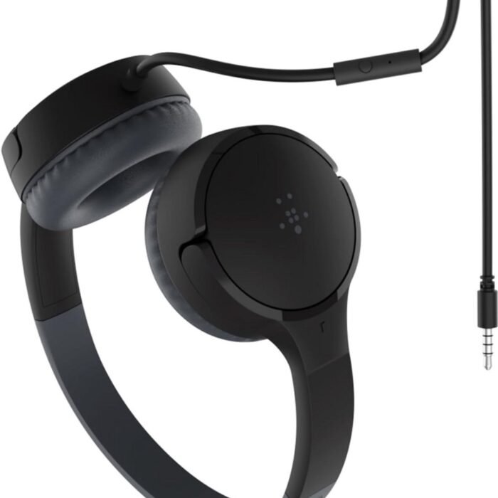 Vellaro - Mini Bedrade Koptelefoon - Zwart