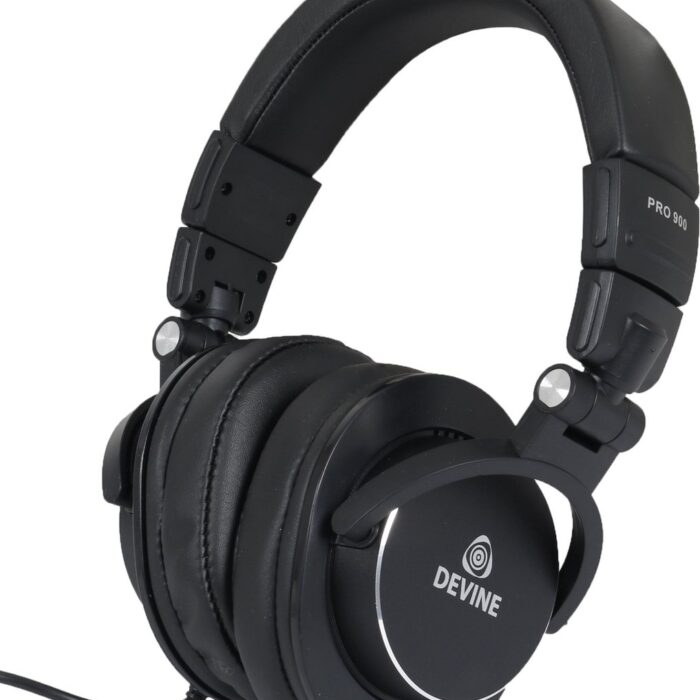 Devine - PRO 900 DJ/Studio koptelefoon - Zwart