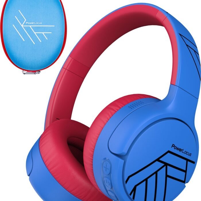 PowerLocus - Tiger Draadloze Kind Koptelefoon - Blauw/Zwart