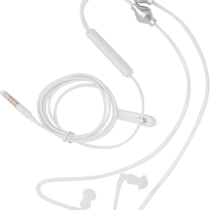 Merkloos - Bedrade koptelefoon oordopjes - Wit