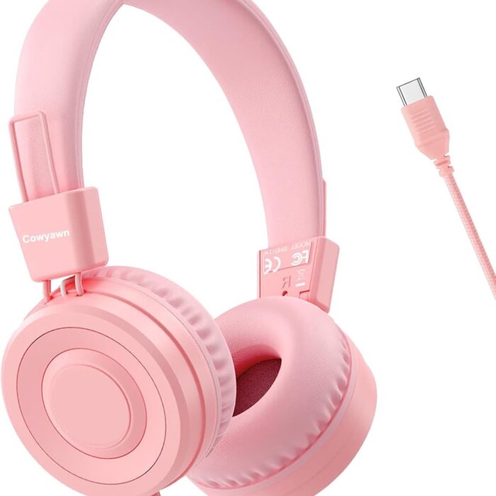 Merkloos - Kinderkoptelefoon - Roze