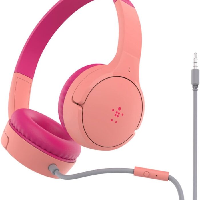 Merkloos - Kinderkoptelefoon - Roze