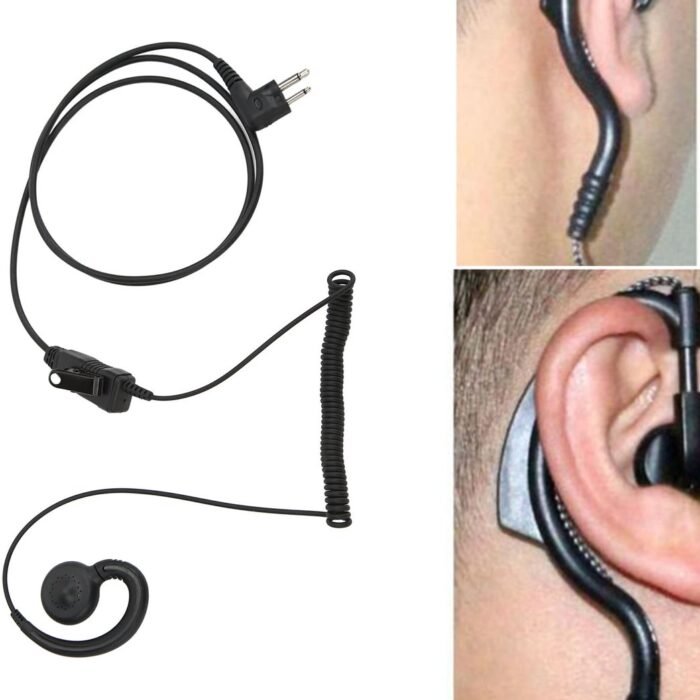 JeiibrZui - Walkie-Talkie Headset - Zwart