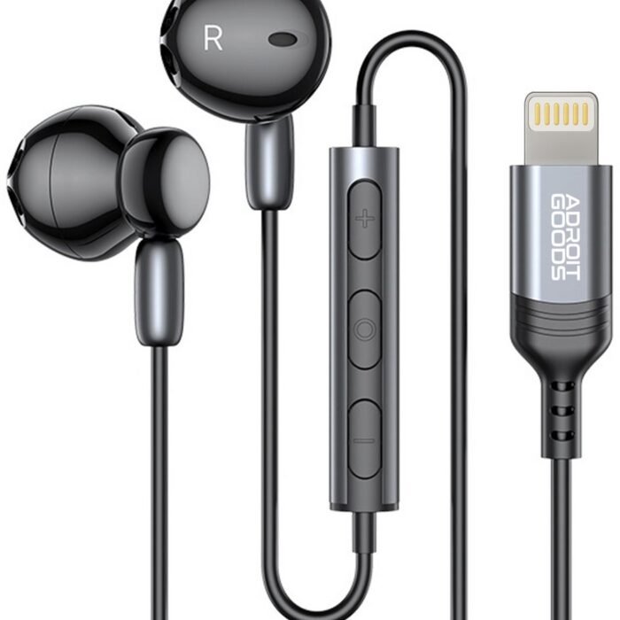 AdroitGoods - Lightning Oortelefoons - Zwart