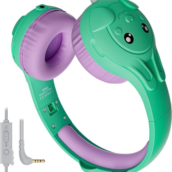 Vellaro - Kinderkoptelefoon met Draad - Groen