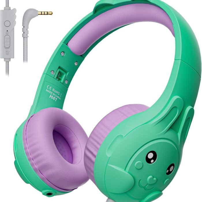 Merkloos - Kinderkoptelefoon - Lichtgroen