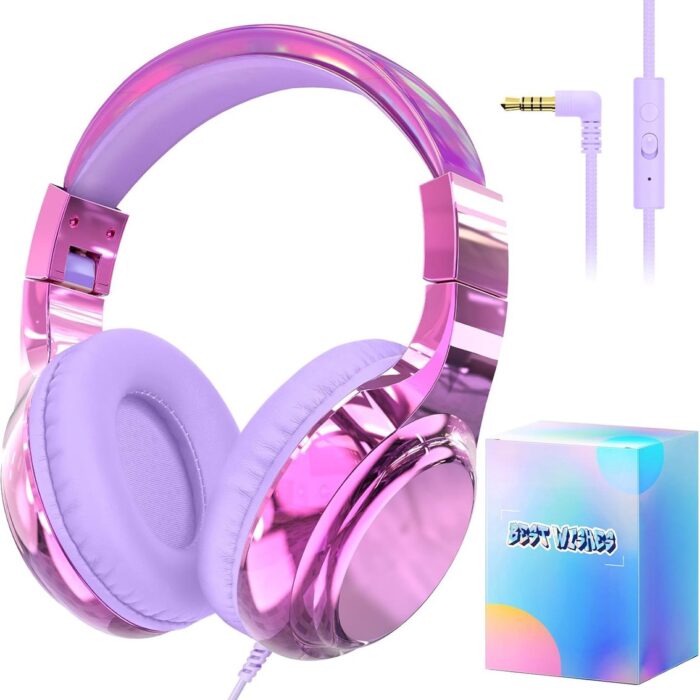 Merkloos - Kinderkoptelefoon - Lichtpaars