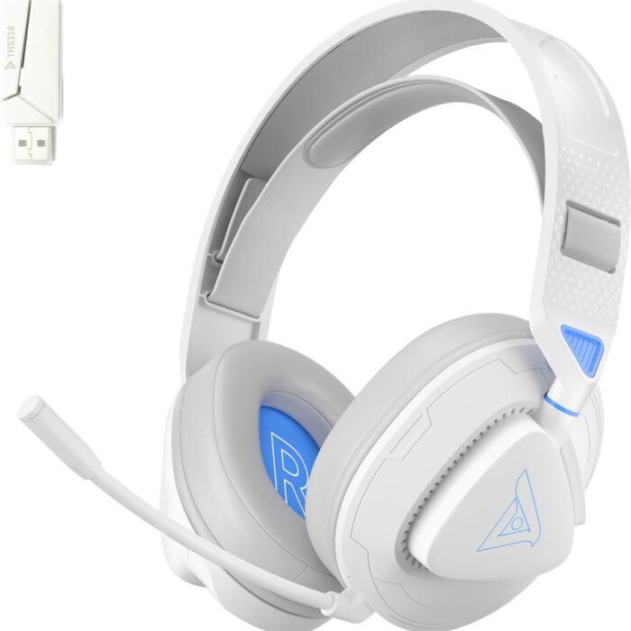 TAIDU - THS318 Draadloze Gaming Headset - Wit