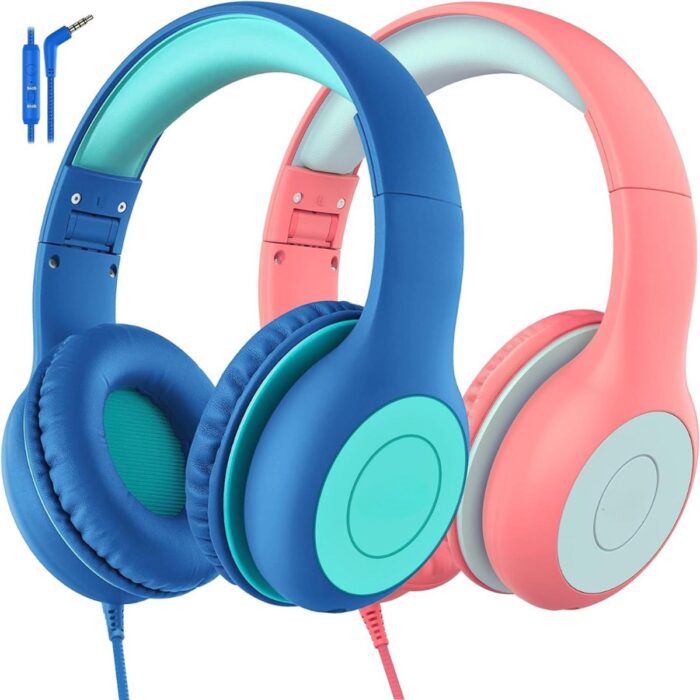 Merkloos - Kinderkoptelefoon - Roze