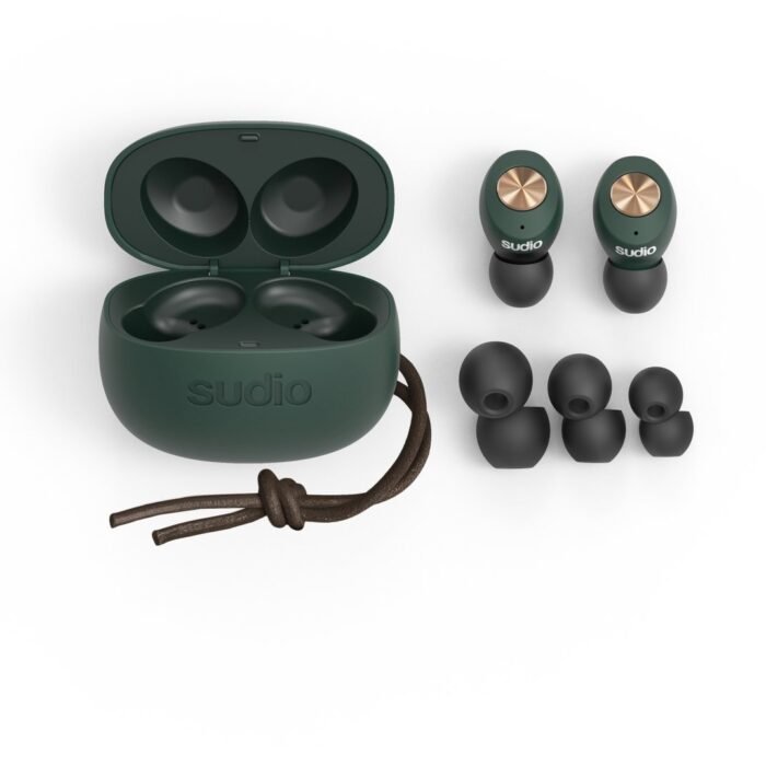 Sudio - Tolv Draadloze In-Ear - Groen
