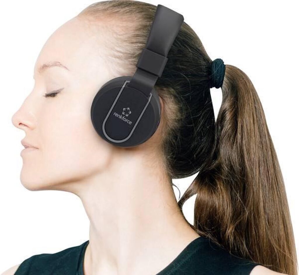 Renkforce - RF-BTK-100 Bluetooth Headset - Zwart