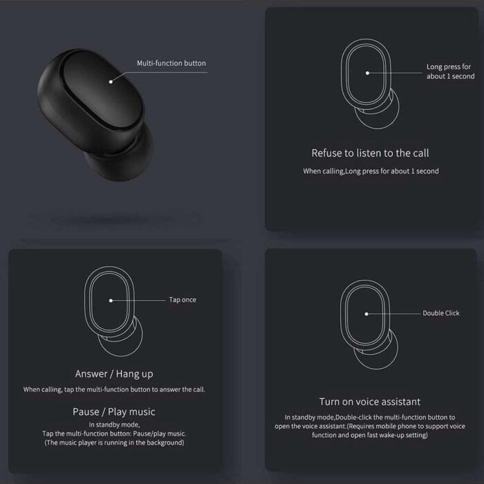 Xiaomi - Mi AirDots True Wireless Earbuds - Zwart