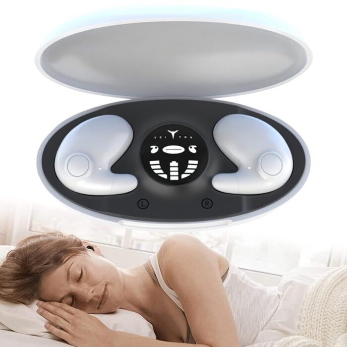 JeiibrZui - Draadloze Oordopjes voor Slapen - Wit