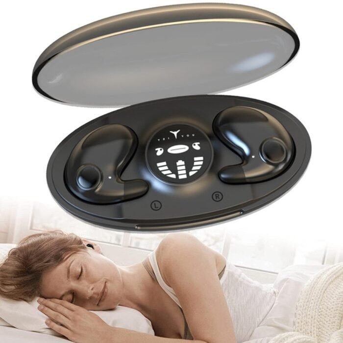 JeiibrZui - Draadloze Oordopjes voor Slapen - Zwart