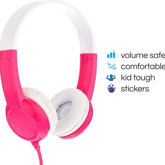 Merkloos - Kinderkoptelefoon - Roze