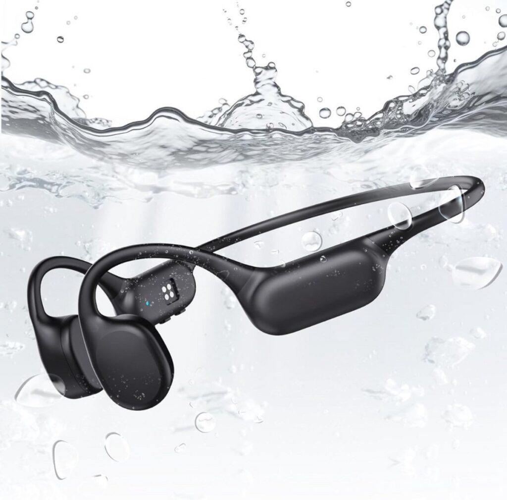 Merkloos - Bone Conduction Headphone - Zwart
