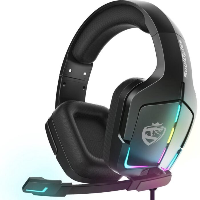SoulBytes - S12 RGB Gaming Koptelefoon - Zwart