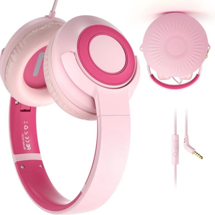 Vellaro - Kinderkoptelefoon - Roze