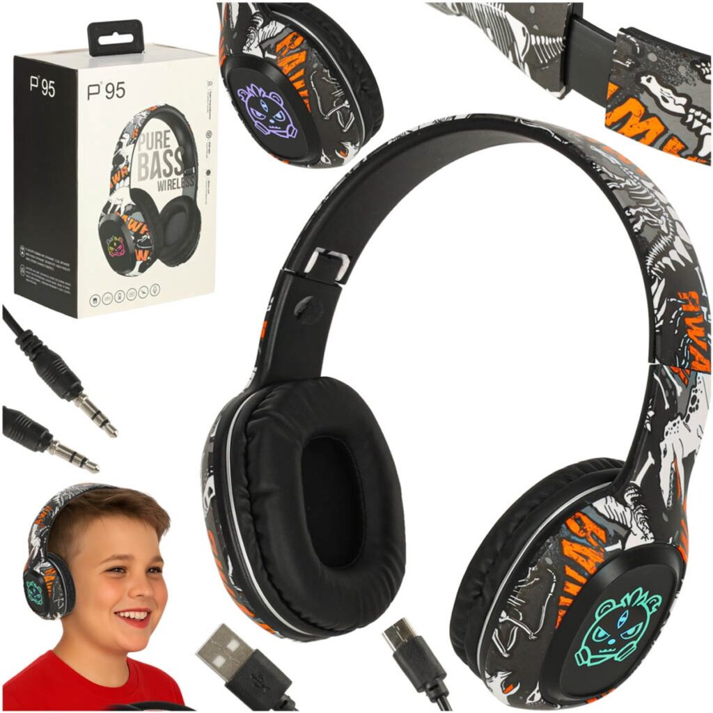 MOZY - Draadloze Koptelefoon - Zwart