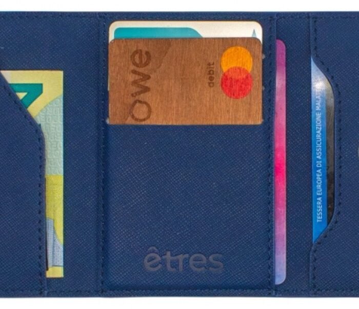 Techmade - Etres Smart Portemonnee - Blauw