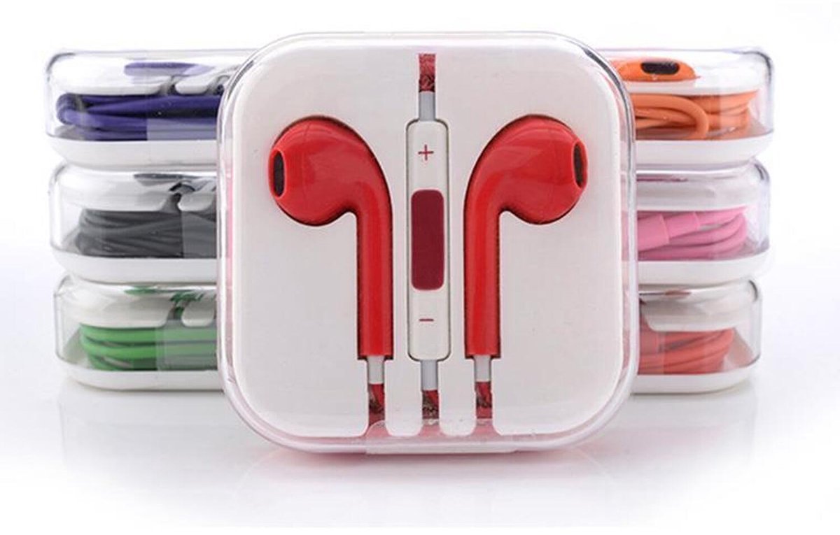 TrendX - Hoofdtelefoon met microfoon - Rood