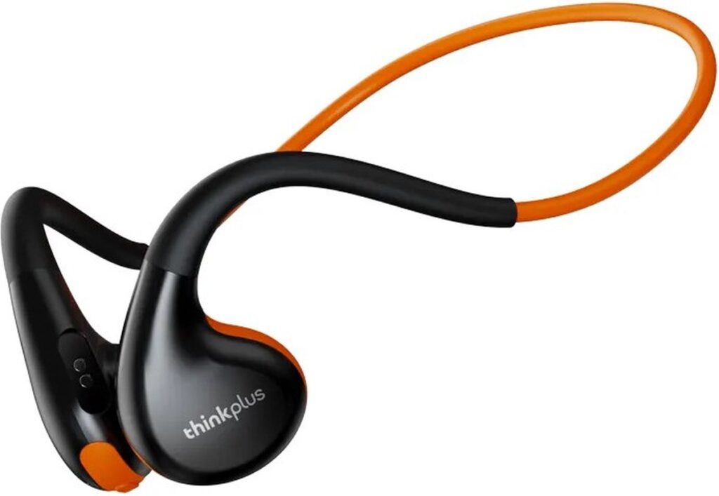 Lenovo - X7 Bluetooth Hoofdtelefoon - Zwart/Oranje