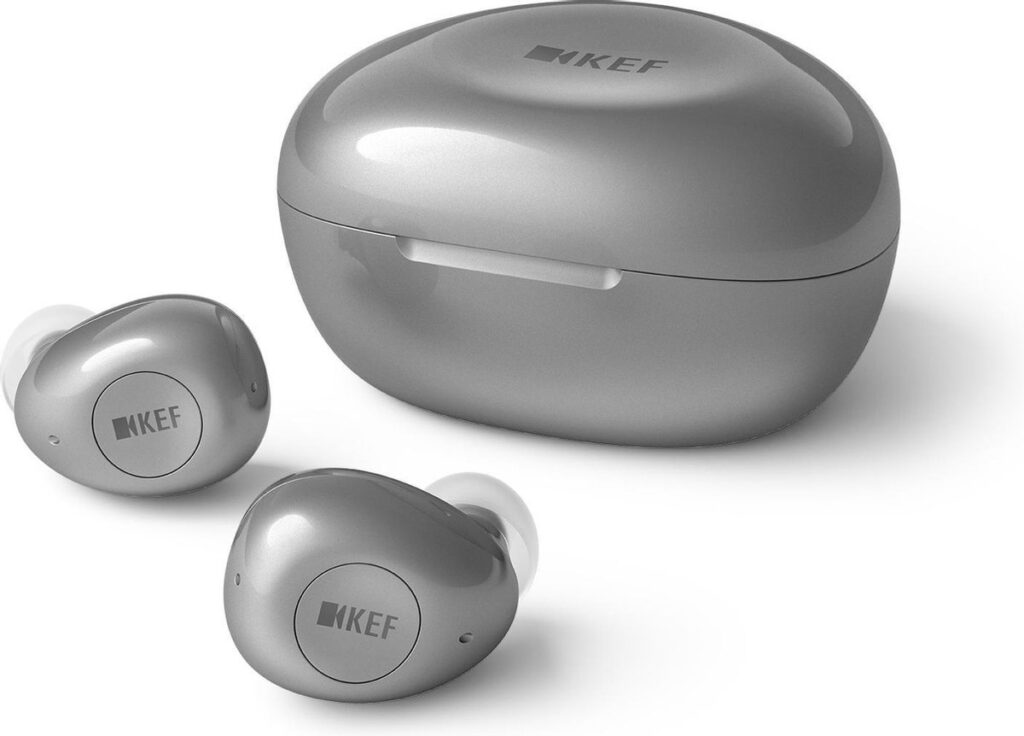 KEF - MU3 True Wireless Oordopjes - Zilver