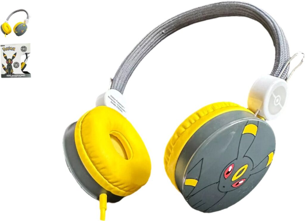 Pokémon - Umbreom Kinderkoptelefoon - Zwart