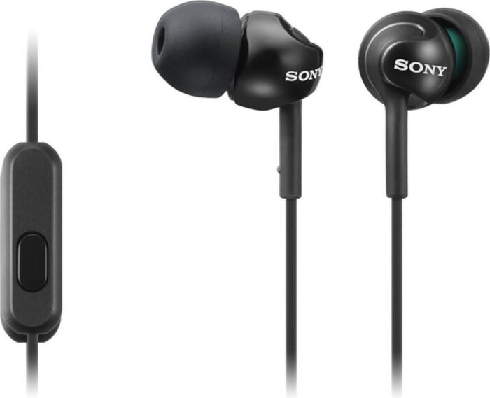 Sony - MDR-EX110AP In-ear oordopjes - Zwart