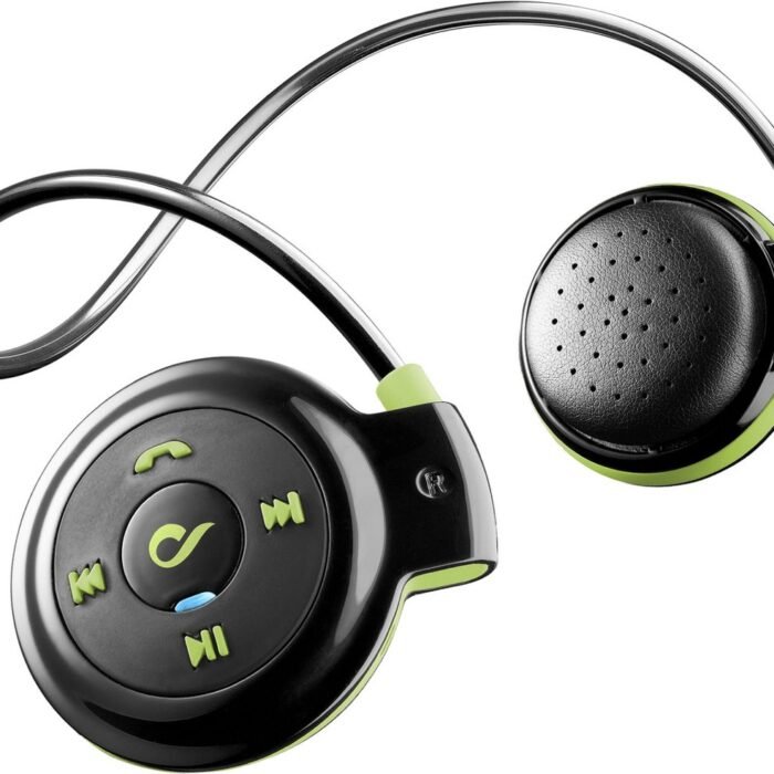 Cellularline - Scorpion On-ear Neckband - Zwart/Groen