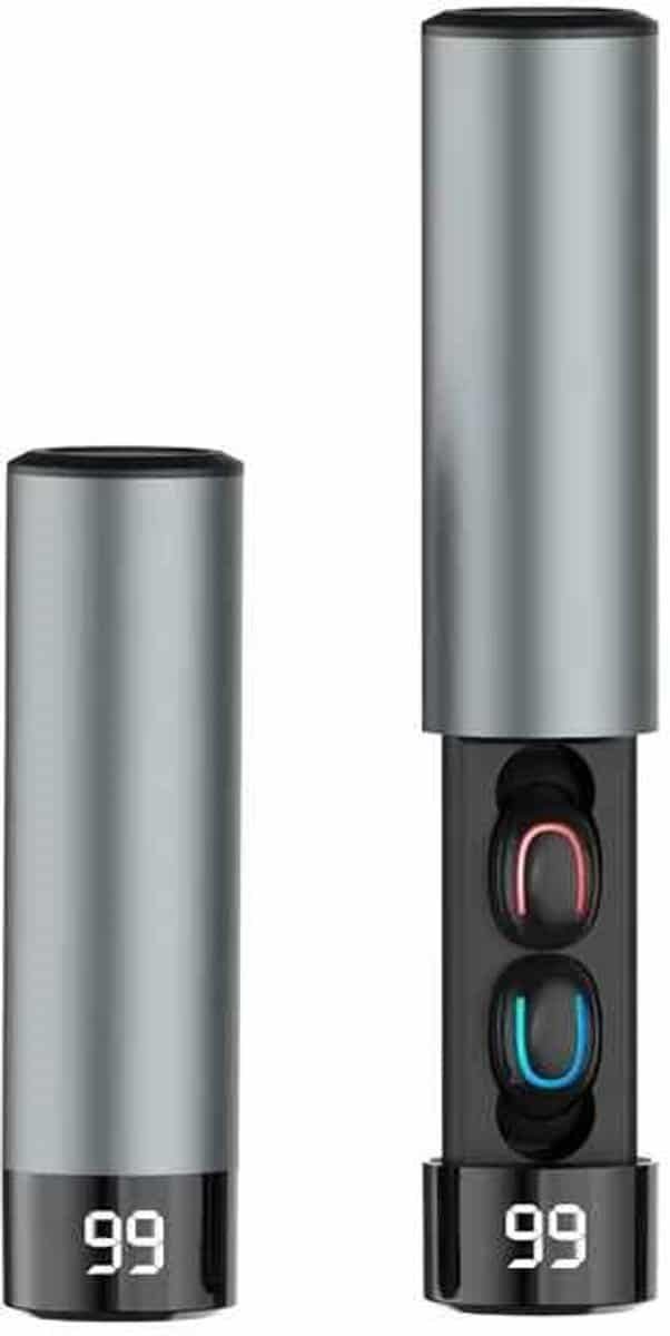 DrPhone - AeroBuds Draadloze Oordoppen - Zilver