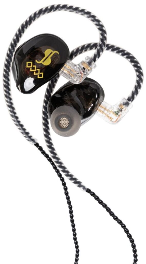 Stagg - SPM-435 In Ear Monitor - Zwart/Goud
