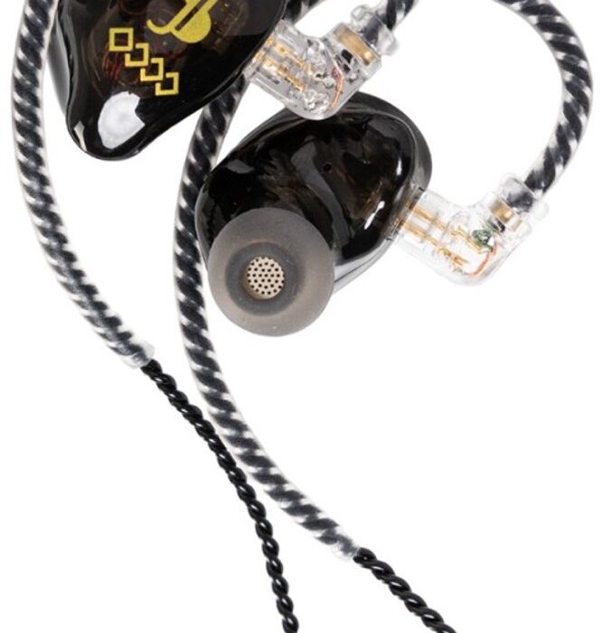 Stagg - SPM-435 In Ear Monitor - Zwart/Goud