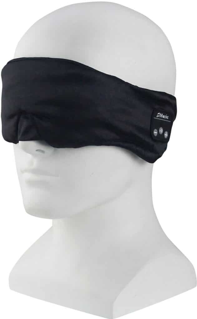 Inf - Bluetooth Slaapmasker met Luidsprekers - Black