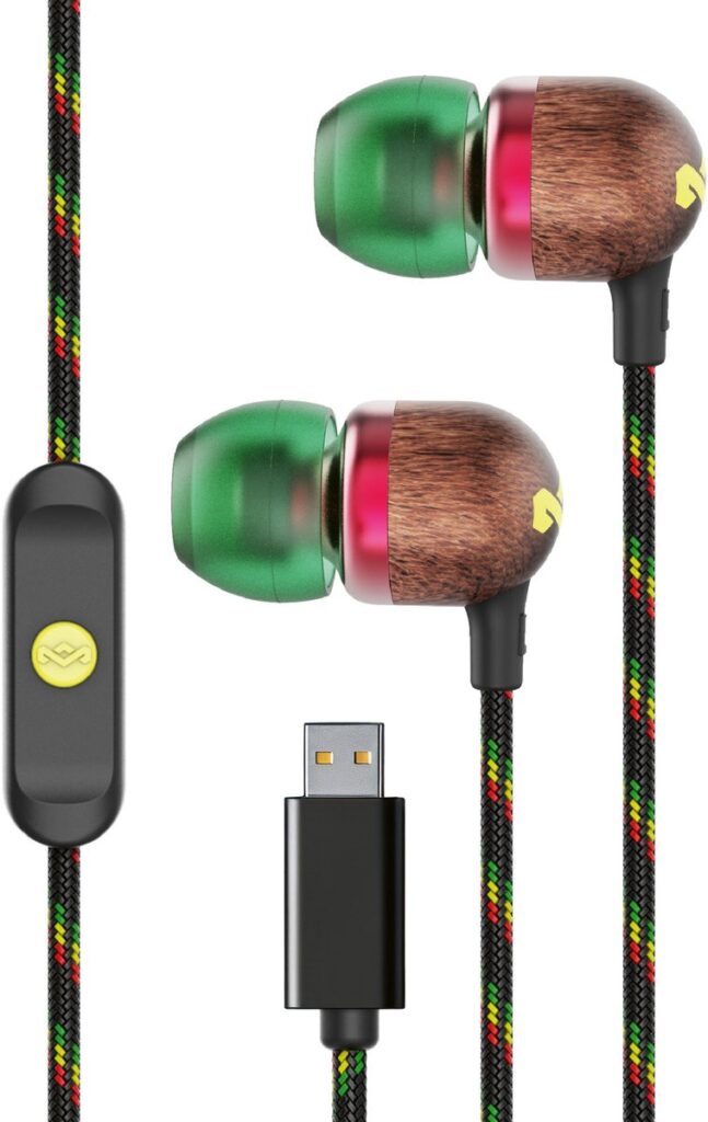 House of Marley - Smile Jamaica USB-C Oordopjes - Groen