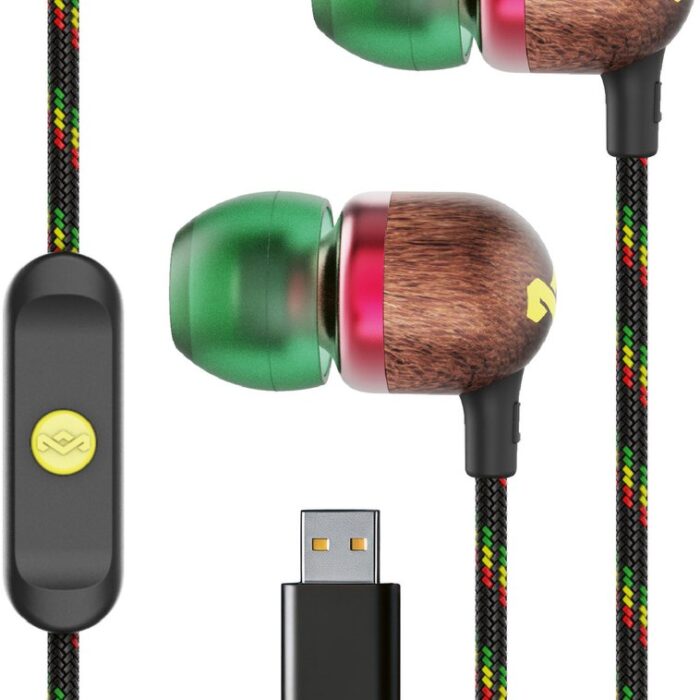 House of Marley - Smile Jamaica USB-C Oordopjes - Groen
