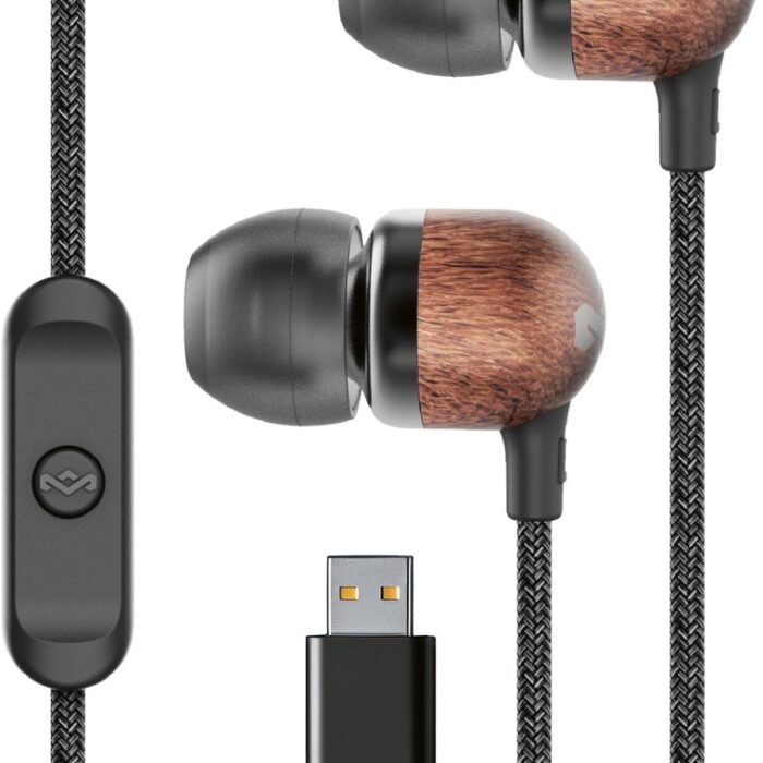 House of Marley - Smile Jamaica USB-C Oordopjes - Zwart