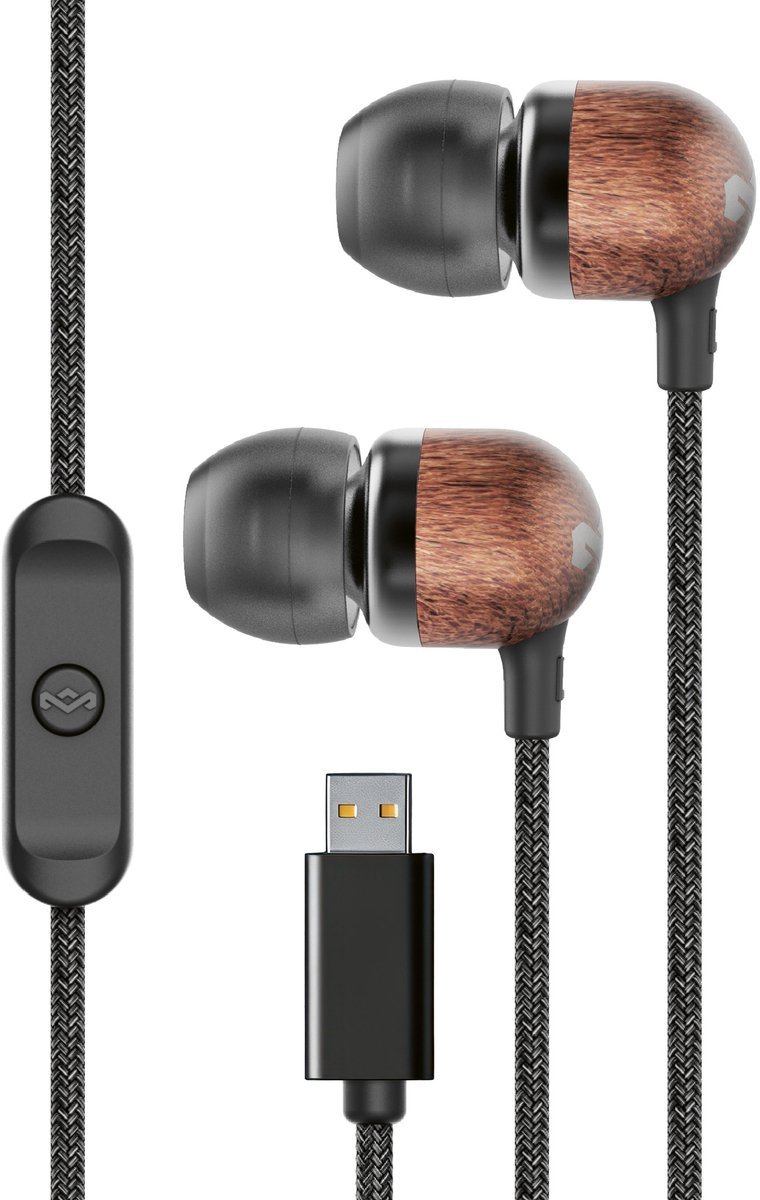 House of Marley - Smile Jamaica USB-C Oordopjes - Zwart