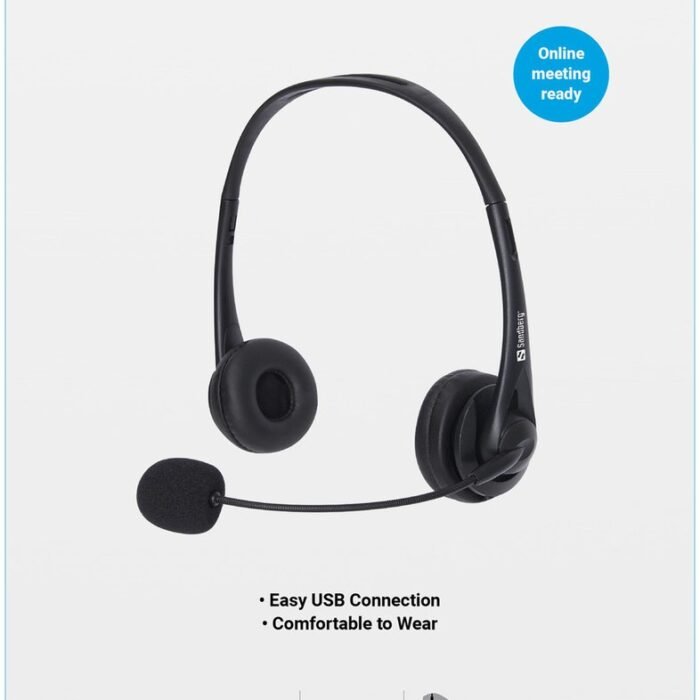 Sandberg - 126-12 USB Office Headset - Zwart