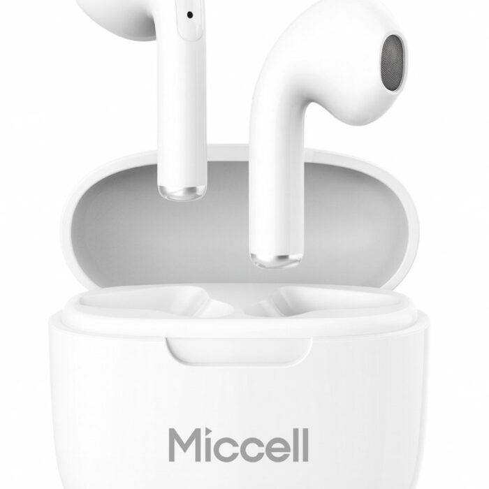 Miccell - Draadloze Oordopjes - Wit