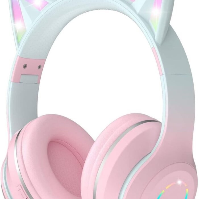 Solacis - Kinder Koptelefoon met Draad - Roze