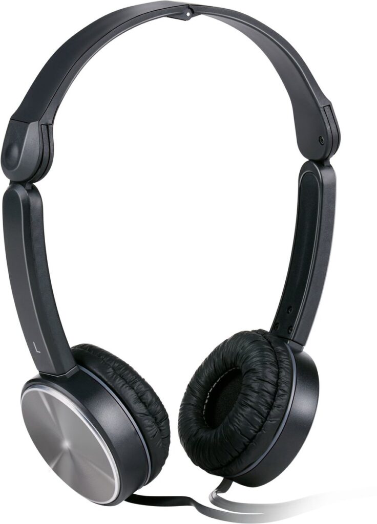 Grundig - Foldable Headphone met Kabel - Grijs