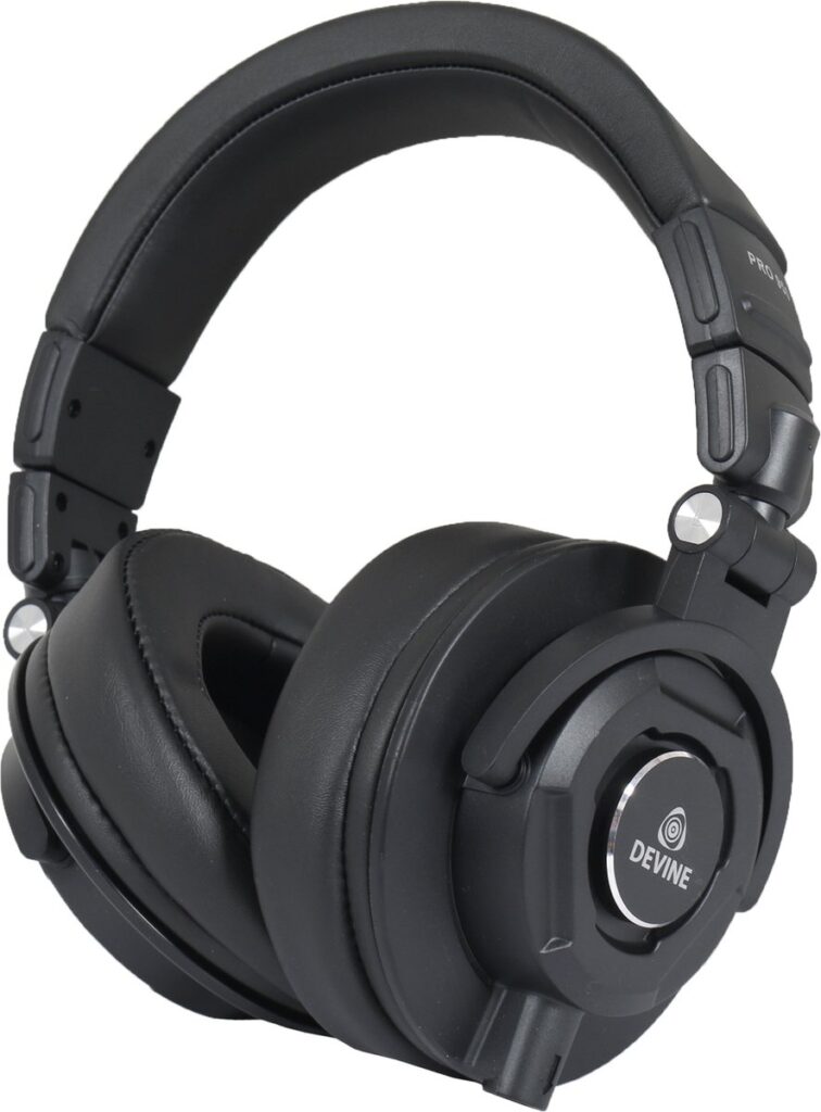 Devine - PRO 950 DJ-hoofdtelefoon - Zwart