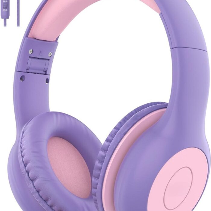 Merkloos - Kinderkoptelefoon - Roze