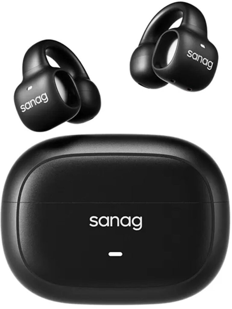 Sanag - S3S Bone Conduction Koptelefoon - Zwart