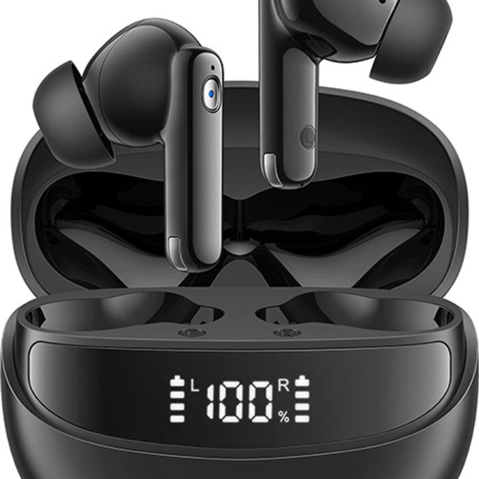 Merkloos - Bluetooth Oordopjes 5.4 - Zwart