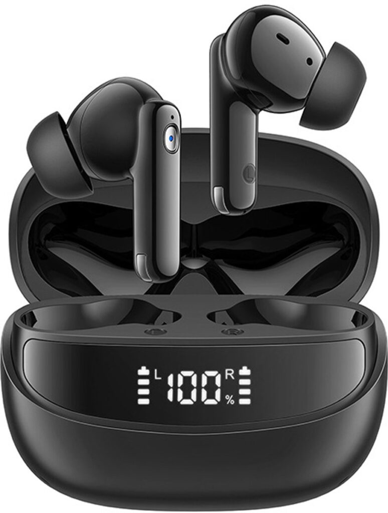 Merkloos - Bluetooth Oordopjes 5.4 - Zwart