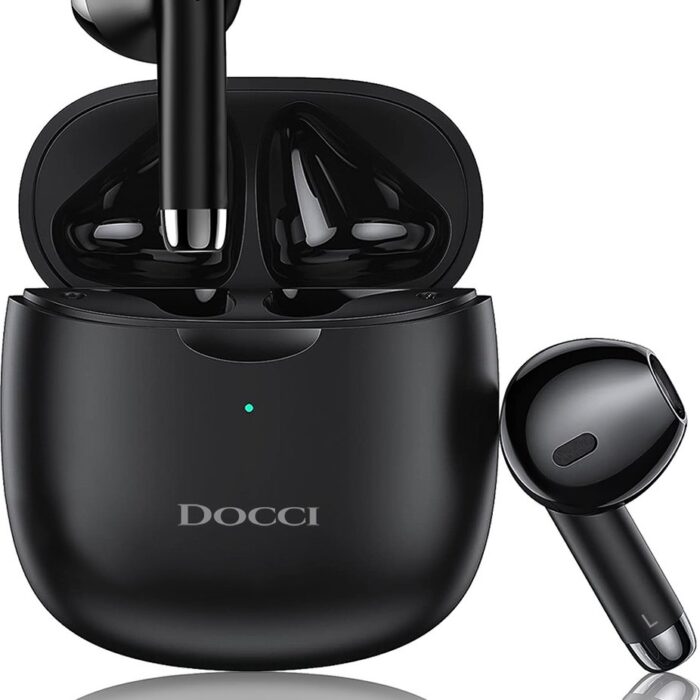 Docci - Draadloze Oordopjes - Zwart