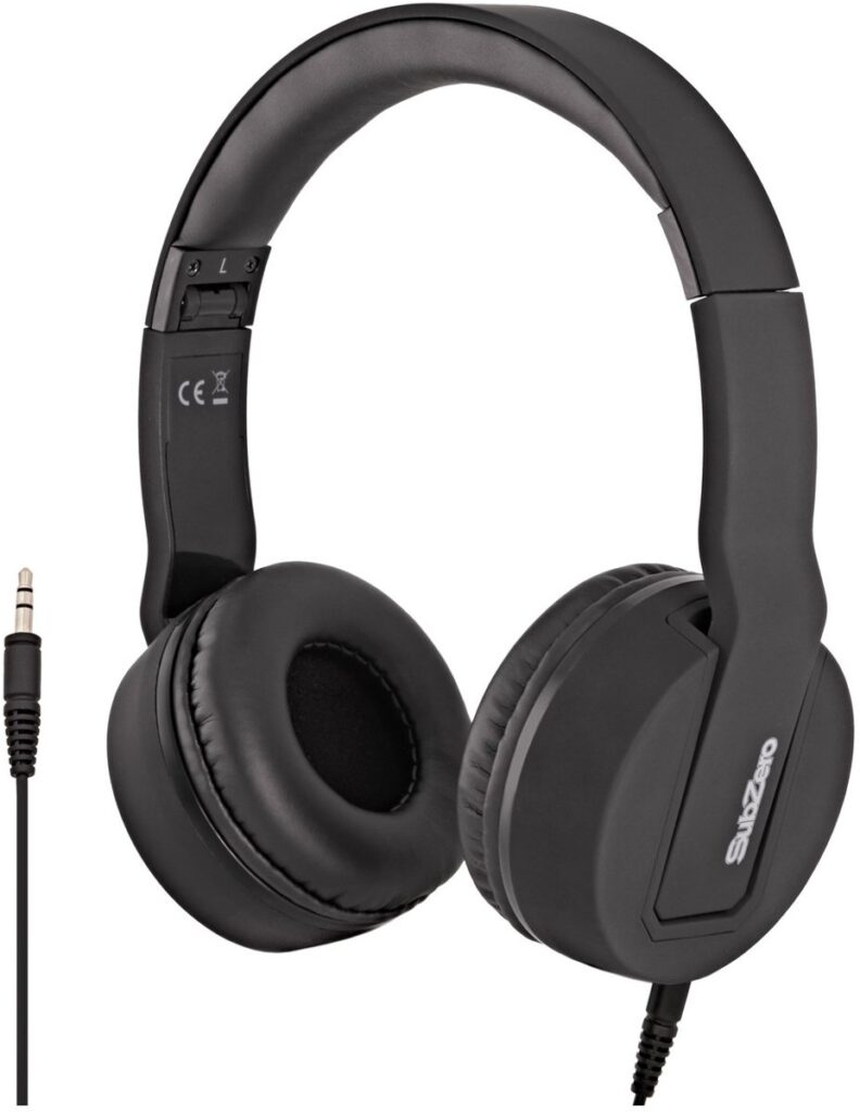 SubZero - SZ-H100 Stereo Hoofdtelefoon - Black